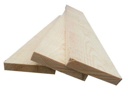 Доска обрезная не шлифованная 40x100x6000 мм Пихта