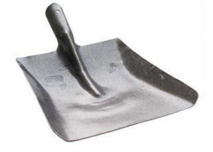 Лопата совковая песочная ЛСП Тип 1 рельсовая сталь без черенка (Ø40мм) 