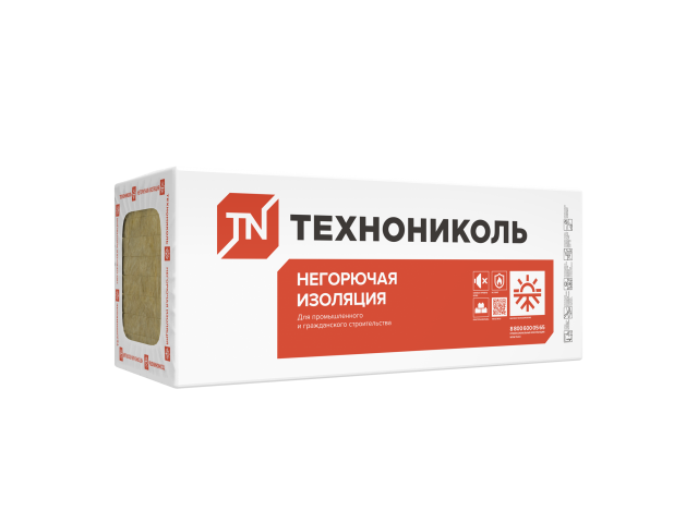 Плиты ТЕХНОФАС декор 1200х600х50мм 0,216м3 (6шт) плотность 100-120кг/м3