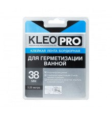 Лента бордюрная клейкая 38ммх3,35м KLEO PRO