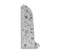 Заглушка торцевая Line Plast  L043 Серый гранит левая (1 уп-50 шт)