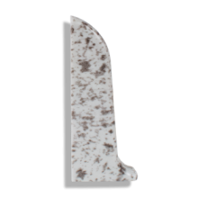 Заглушка торцевая Line Plast  L043 Серый гранит левая (1 уп-50 шт)