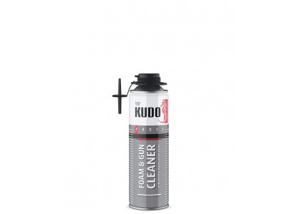 Очиститель монтажной пены KUDO Proff FOАM GUN Cleaner 650 мл 456 гр