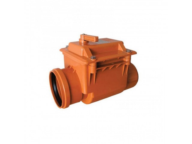 Клапан обратный ПП D110 ( Оранжевый)