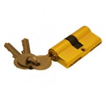 Ключевой цилиндр AL 60мм 30*30 ключ/ключ золото