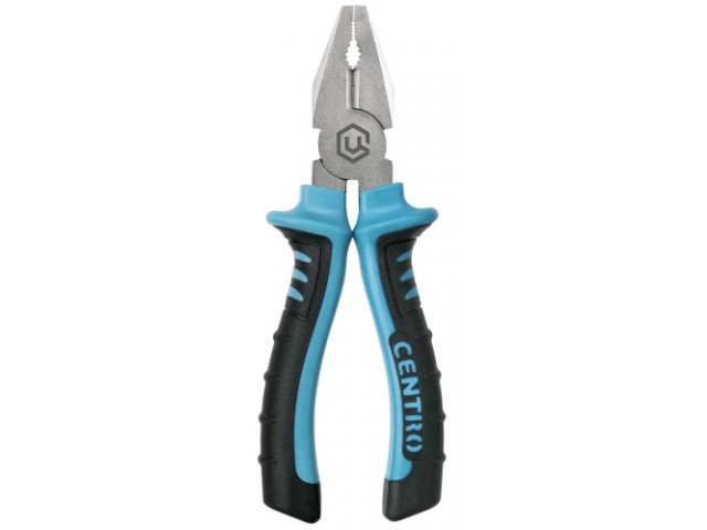 Плоскогубцы 200 мм, двухкомпонентные рукоятки, ЦИ