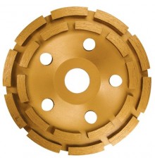 Чашка алмазная зачистная 180 х 22,2 мм, двухрядная, Matrix