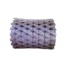 Просечно-вытяжная полоса (лента) размер ячейки 6х2 (2х2) высота 0,12, длина 4м ОЦ