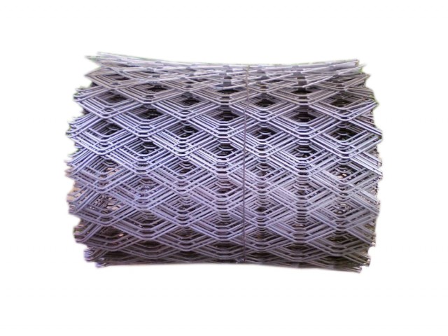 Просечно-вытяжная полоса (лента) размер ячейки 6х2 (2х2) высота 0,12, длина 4м ОЦ