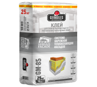 Клей Геркулес GM-85Z 25 кг для наружной теплоизоляции зима (56)