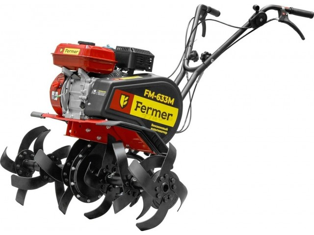 Мотокультиватор Fermer FM-633M 7,5л/с ширина вспашки 85см скорости: 1вперед/1 назад 51,7кг