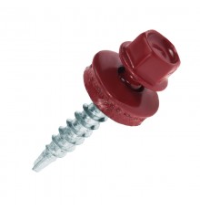 Саморез 5,5х25мм RAL 3005 (красное вино)
