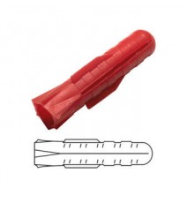 Дюбель распорный 20х100 трехлепестковый