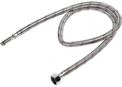 Подводка гибкая к смесителю  0,8 м Monoflex нержав (F1/2*M10) длинный штуцер (новый артикул 17052)