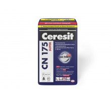 Наливной пол Ceresit CN 175 super универсальная самовыравнивающаяся смесь, 25кг