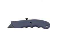 Нож технический 18 мм, трапециевидное лезвие, пластиковый корпус, Курс