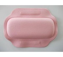 Подушка д/ванной М-А006-1 розовая 26*35см