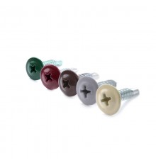 Шуруп СММ пр.ш.острый 4,2х16 RAL 8017 (кор. шоколад)