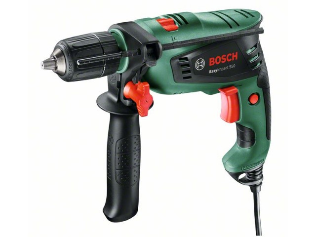 Дрель ударная Bosch EasyImpact 550, 550 Вт, 13 мм, 50-3000 об/мин