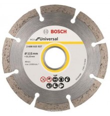 Круг алмазный 115 х 22 мм, ECO Universal, Bosch