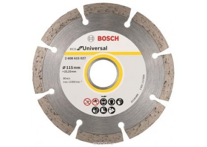Круг алмазный 115 х 22 мм, ECO Universal, Bosch