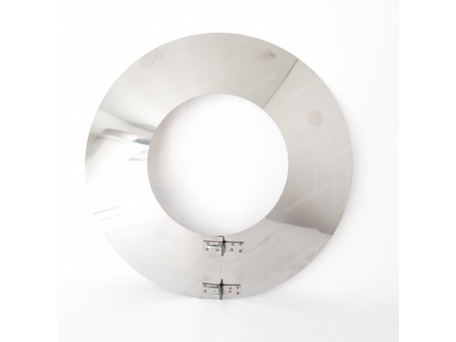 Юбка дымохода узкая d200 0,5мм нерж ПИК