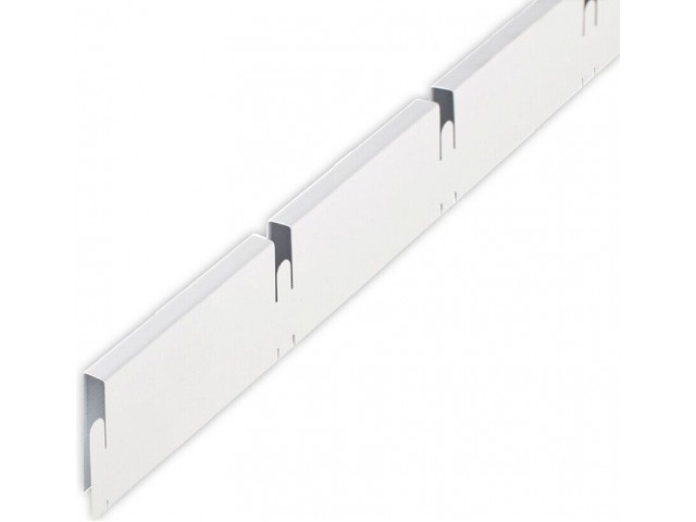 Профиль Грильято-E папа 100х100 h40 0.32 A903RUS01 L=0,6м белый матовый