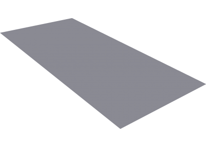 Лист плоский 1,25*3м 0,45мм (7004) серый