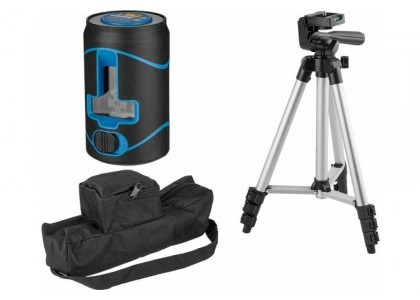 Нивелир лазерный BULL LL 2201 в коробке штатив 2х120° до 30м зеленый луч