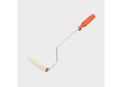 Валик 100 мм х 15 мм х 5 мм, велюр удлиненная ручка В. Е. мини DECOR