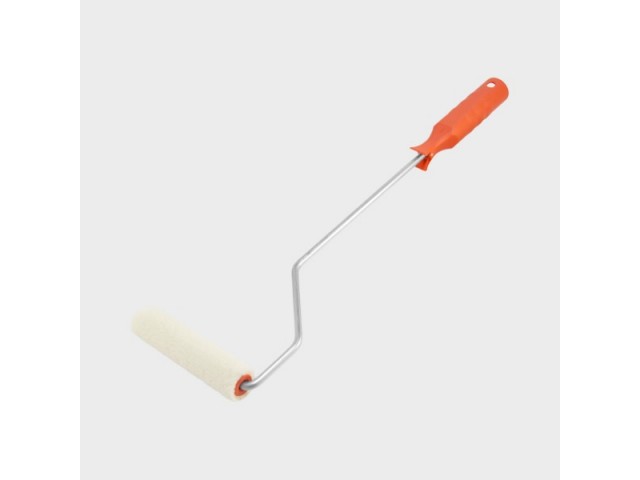 Валик 100 мм х 15 мм х 5 мм, велюр удлиненная ручка В. Е. мини DECOR