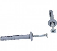 Дюбель-гвоздь 6х80 цилиндр бортик (200шт) Tech-krep