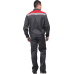 Костюм летний МАСТЕР ПРОФИ куртка, полукомбинезон размер 104-108, рост 182-188 серый-красный