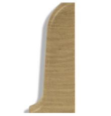 Заглушка торцевая Line Plast  L011 Дуб светлый правая (1 уп-50 шт)