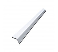 Профиль угловой 19х19мм 3,0м Албес Эконом белый оцинкованный (70шт)