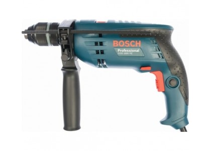 Дрель ударная Bosch GSB 1600 RE, 700 Вт, БЗП 13 мм, 0-3000 об/мин