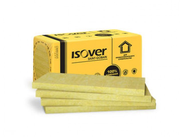Утеплитель ISOVER Фасад 150*600*1000 (1упак=0,18м3,1 упак - 2 шт) 2 плиты плотность 100-140 кг/м3