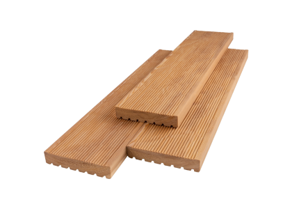 Террасная доска Вельвет лиственница В 27 мм толщина 142 мм ширина 3000 мм длина