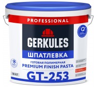 Шпаклевка Геркулес GT-253 PREMIUM FINISH PASTA 18 кг полимерная (ведро)