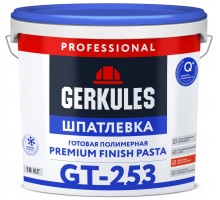 Шпаклевка Геркулес GT-253 PREMIUM FINISH PASTA 18 кг полимерная (ведро)