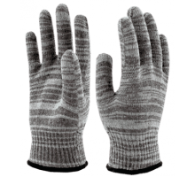 Перчатки утепленные полушерстяные Зима Лайт, 10 класс, 30 г, р.8, серые, СПЕЦ-SB®PRO