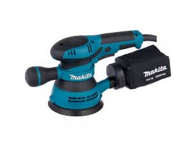Шлифмашина эксцентриковая Makita ВО5040, 300 Вт, 125 мм, 12000 об/мин, амплитуда 2,8 мм, 1,4 кг