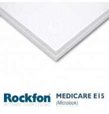 Потолочная панель Rockfon MediCare Standard 1200х600х15мм (11,52м2/16шт)