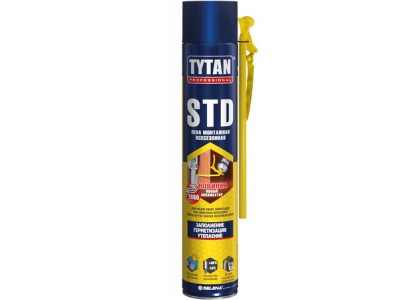 Монтажная пена бытовая TYTAN STD BASE всесезонная 750 мл