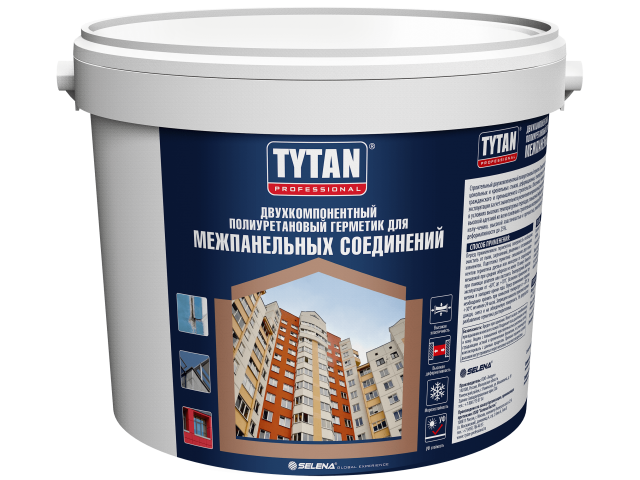Герметик TYTAN Professiоnal полиуретановый герметик для межпанельных соединений, 16 кг.