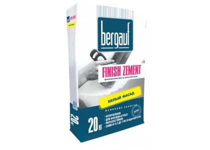Шпаклевка Бергауф Finish Zement 20 кг финишная цементная (64)