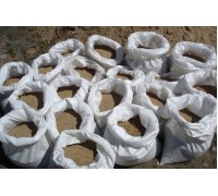 Песок речной мытый 1-1,5 мм (40 кг +/- 5 кг) ФАСОВАННЫЙ