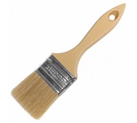 Кисть плоская  40 мм, смешанная щетина, пластиковая ручка, Среда