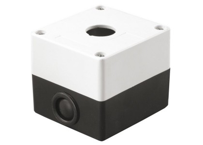 Корпус КП101 для кнопок 1 место белый ИЭК ВКР10-1-К01