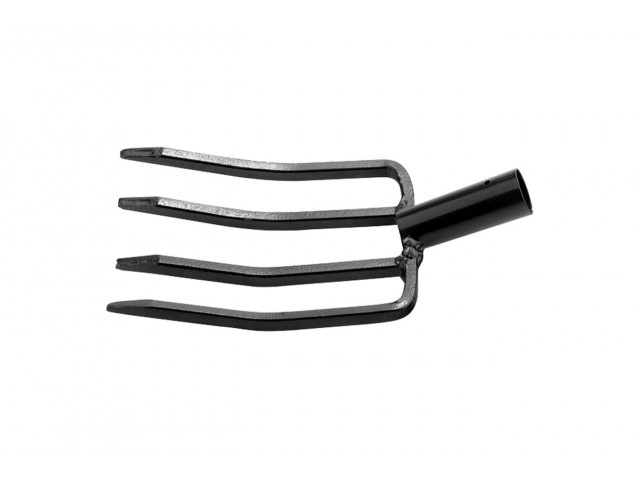 Вилы 4-х рогие 175х220х1320мм садовые копальные кованые без черенка